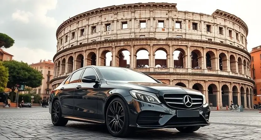 Rome in Style: Private Car Service with Milanobycar